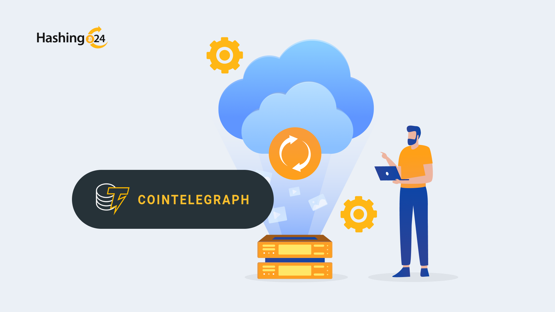 How Cointelegraph Influences Cloud Mining Hashing24